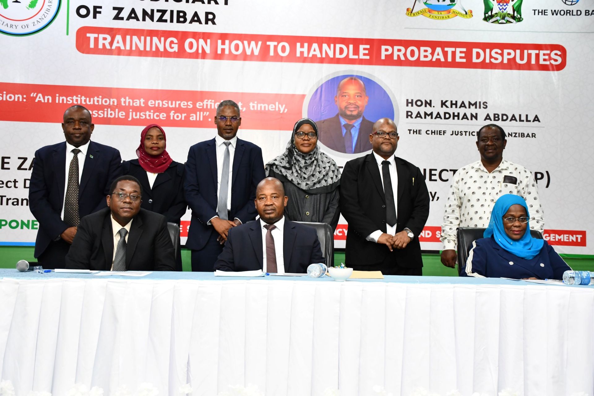 JAJI MKUU WA ZANZIBAR AFUNGUA MAFUNZO YA KUSHUGHULIKIA MIGOGORO YA MIRATHI